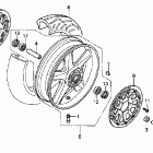 NRX1800DA Переднее колесо