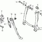 VFR800A Подножка