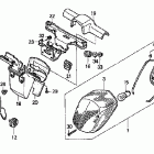 VT750CDA Фонарь задний