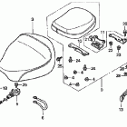 GL1500CD Сидение