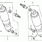 GL1500CD Задний амортизатор