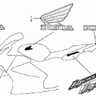 VFR800A Наклейки