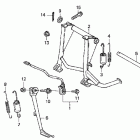 ST1100P Подножка