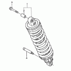 ST1100P Задний амортизатор