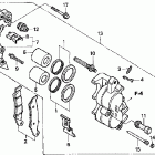 XR400R Передний тормозной суппорт