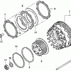 VFR800A Сцепление