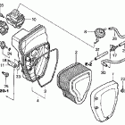 VTX1800S Воздухозаборник