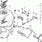 VFR800A Топливный бак