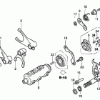 ST1100P Вилка переключения передач