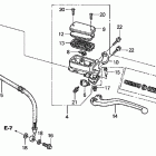 ST1100P Цилиндр сцепления