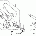 CRF450R Muffler ('03)