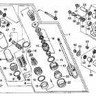 XR400R Задний амортизатор