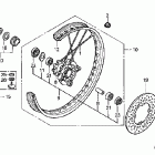 XR400R Переднее колесо