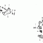 XR80R Подножки