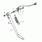 VT600C Подножка