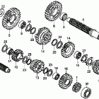 VT750CDA Трансмиссия