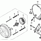 VT1100C Фара головного света