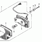 VF750C Фонарь задний