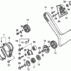 ST1100P Ремень привода