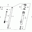 XR80R Передняя вилка