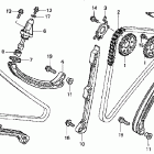 VFR800A Цепь ГРМ и натяжитель