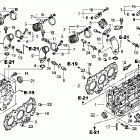 GL1500CD Головка цилиндра