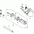 VT600C Вилка переключения передач