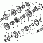 GL1500CD Трансмиссия