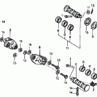 VT600C Подножки