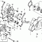 VFR800A Водяной насос
