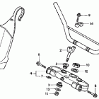CR250R Handlebar @ top bridge ('02-'03)