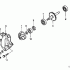 CR85R Водяной насос