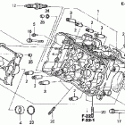 VFR800A Головка цилиндров передняя