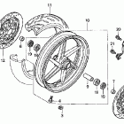 VFR800A Переднее колесо