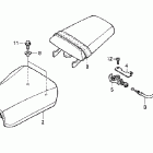 CBR600F4 Сидение
