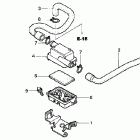 VT750CDA Фильтр картерных газов