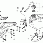 CRF450R Fuel tank ('02-'04)