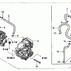 VT750CDA Карбюратор