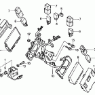 VFR800A Cowl stay (abs)