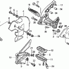 VFR800A Подножки