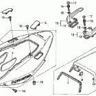 VFR800A Задний обтекатель