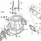 CR85R Cylinder head ('03-'04)