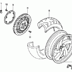 GL1800 Заднее колесо
