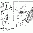 VTX1800S Фонарь задний