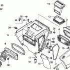 XR250R Air cleaner (a)