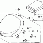 VT750CDA Сидение