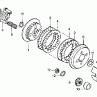 XR100R Сцепление