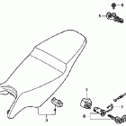 VFR800A Сидение