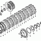 GL1500CD Сцепление