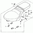 VT600C Сидение